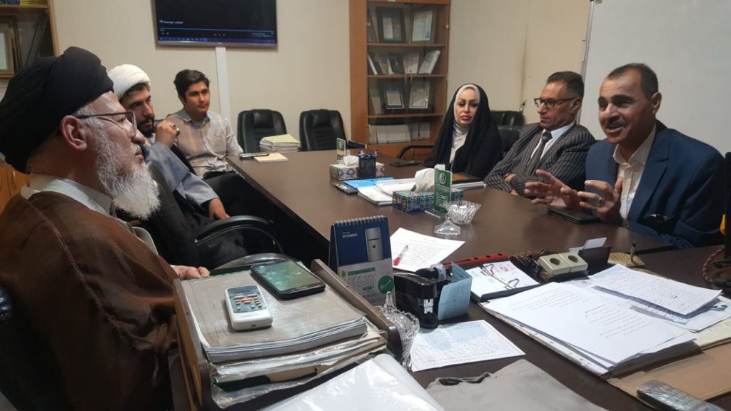 جلسه گفتگو و تفاهم با اعضای موسسه الشراکه الحضاریه (مشارکت تمدنی) عراق